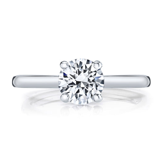 Ladies Round Engagement Ring 12999