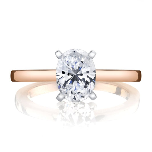Ladies Oval Engagement Ring 14792