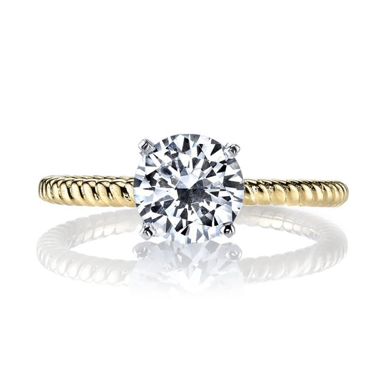 Ladies Round Engagement Ring 14793