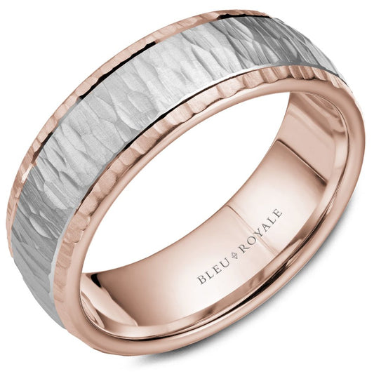 Bleu Royale Wedding Band RYL-045