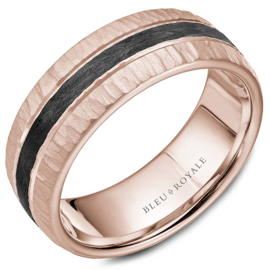 Bleu Royale Wedding Band RYL-046