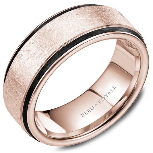 Bleu Royale Wedding Band RYL-048