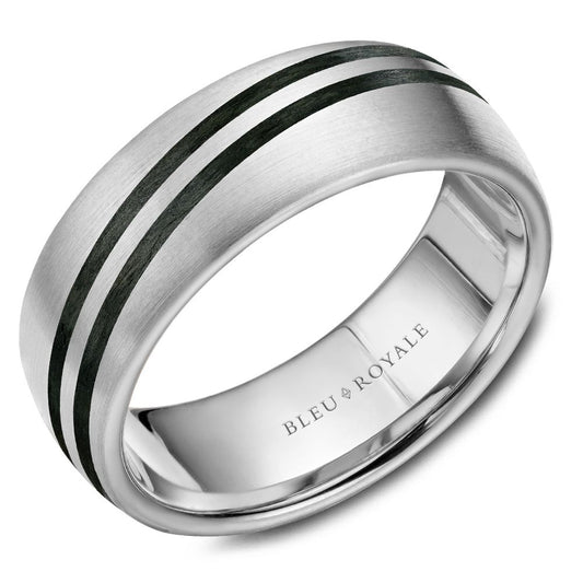 Bleu Royale Wedding Band RYL-050