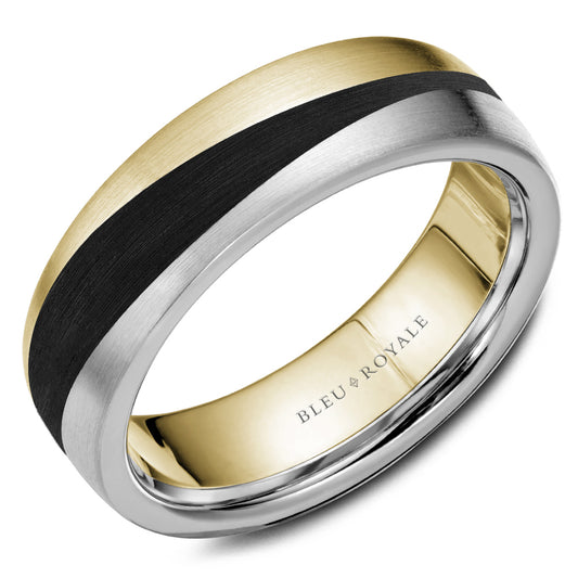 Bleu Royale Wedding Band RYL-051