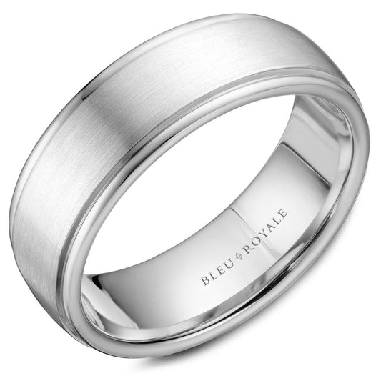 Bleu Royale Wedding Band RYL-058