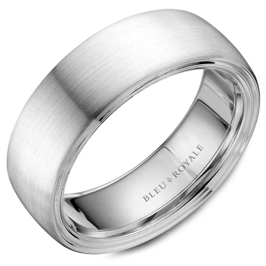 Bleu Royale Wedding Band RYL-059