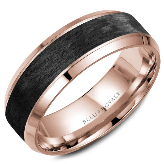 Bleu Royale Wedding Band RYL-064