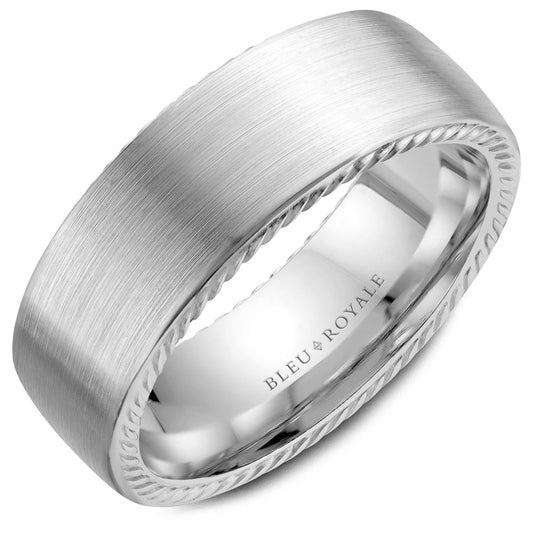 Bleu Royale Wedding Band RYL-065