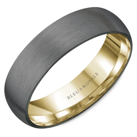 Bleu Royale Wedding Band RYL-124