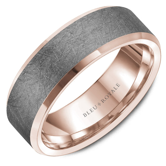 Bleu Royale Wedding Band RYL-182