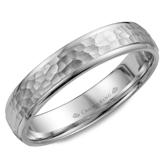 Carved Contemporary Wedding Band WB-7930