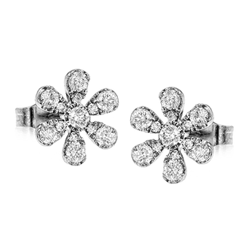 Ladies 14k Gold Earring ZE618