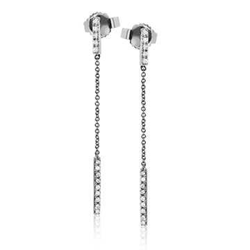 Ladies 14k Gold Earring ZE666