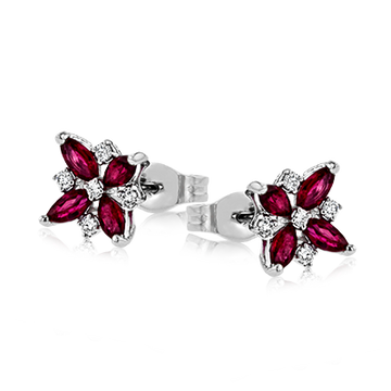 Ladies 14k Gold Earring ZE669