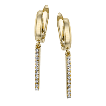 Ladies 14k Gold Earring ZE712