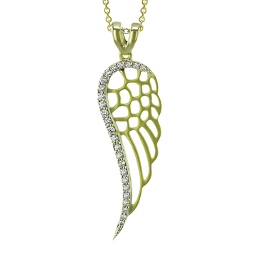 Ladies 14k Gold Pendant ZP1015