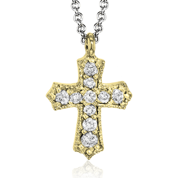 Ladies 14k Gold Pendant ZP863