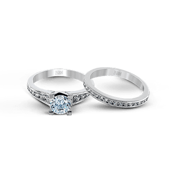 Ladies 14k Gold Engagement Ring ZR1034