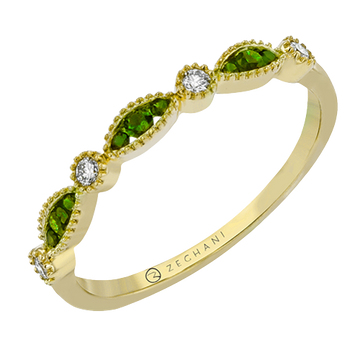 Ladies 14k Gold Wedding Band ZR1715