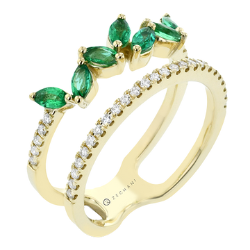 Ladies 14k Gold Fashion Ring ZR1893