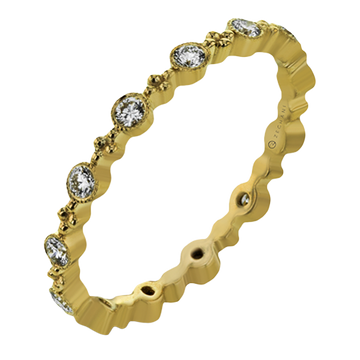 Ladies 14k Gold Wedding Band ZR1993