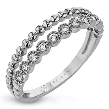 Ladies 14k Gold Wedding Band ZR2008