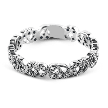 Ladies 14k Gold Wedding Band ZR216