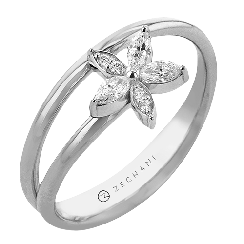 Ladies 14k Gold Fashion Ring ZR2445