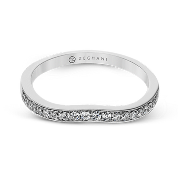 Ladies 14k Gold Wedding Band ZR24PVWB