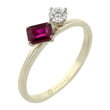 Ladies 14k Gold Fashion Ring ZR2514