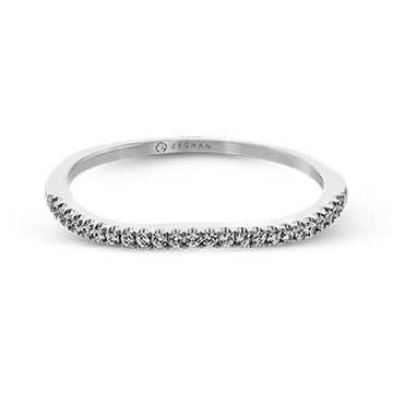 Ladies 14k Gold Wedding Band ZR28PRWB