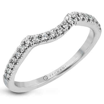 Ladies 14k Gold Wedding Band ZR30PRWB