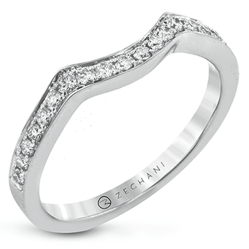 Ladies 14k Gold Wedding Band ZR30PVWB