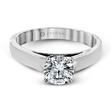 Ladies 14k Gold Engagement Ring ZR411