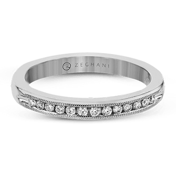 Ladies 14k Gold Wedding Band ZR41