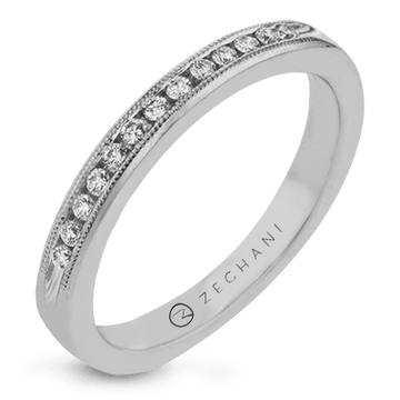 Ladies 14k Gold Wedding Band ZR41