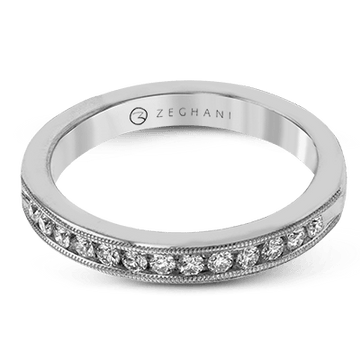 Ladies 14k Gold Wedding Band ZR43