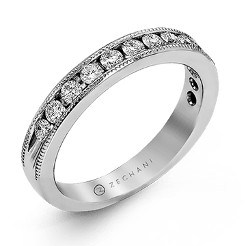 Ladies 14k Gold Wedding Band ZR45