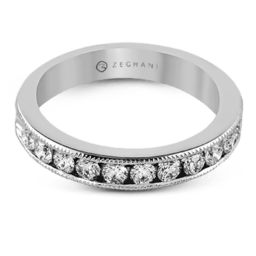 Ladies 14k Gold Wedding Band ZR46