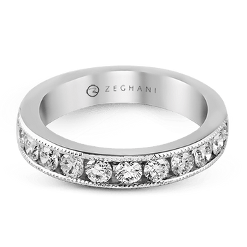 Ladies 14k Gold Wedding Band ZR47