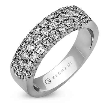 Ladies 14k Gold Wedding Band ZR488