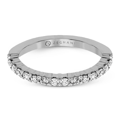 Ladies 14k Gold Wedding Band ZR90