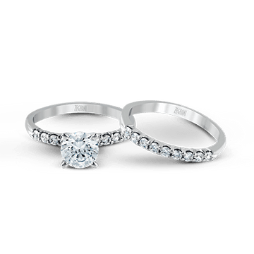 Ladies 14k Gold Engagement Ring ZR95