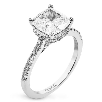Hidden Halo Ladies Engagement Ring LR3031
