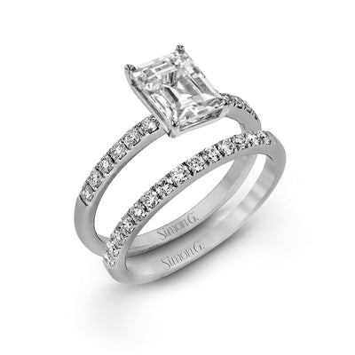 Classic Ladies Engagement Ring MR1686-EM