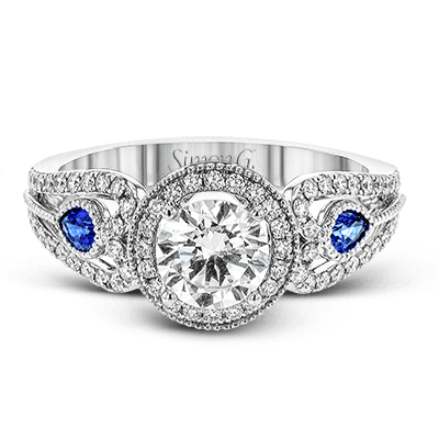 Halo Ladies Vintage Explorer Engagement Ring LP2353