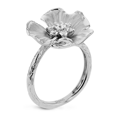 Floral Ladies Fashion Ring LR2999