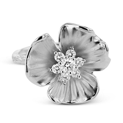 Floral Ladies Fashion Ring LR2999