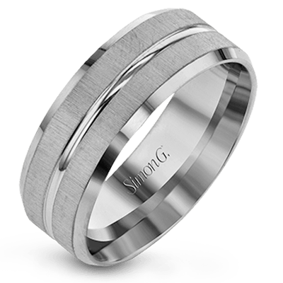 Classic Mens Wedding Band LG152