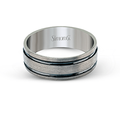 Contemporary Mens Wedding Band LP2185